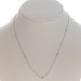 Roberto Coin Diamond by the Inch Diamond Station Necklace WhiteGold 18k Rd.23ctw