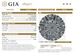White Gold Diamond Halo Necklace - 14k Round Brilliant 1.07ctw GIA