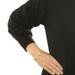 Yellow Gold Scrollwork Panel Link Bracelet 7 1/4" - 14k