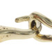 David Yurman Cable Classics Hook Clasp Bangle Bracelet 6" Sterling 925 Gold 14k