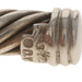 David Yurman Cable Classics Station Cuff Bracelet 7 1/2" - Sterling 925 Gold 14k