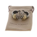 David Yurman Thoroughbred Large Shrimp Earrings - Sterling 925 Gold 14k Pierced