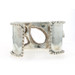 Stephen Dweck Quartz Crystal Wide Cuff Bracelet 7" - Sterling Silver 925 Pear