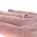 Yellow Gold Diamond Ruby Bypass Ring - 14k Round Brilliant .36ctw