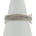 Tiffany & Co. Open Heart Multi-Strand Mesh Toggle Bracelet 7" Sterling 925 Love
