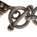Sterling Silver Amber Link Bracelet 8" - 925 Oval Cabochon