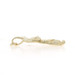 Yellow Gold Bunny Rabbit Pendant - 14k Spring Easter