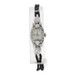 Omega Diamond Vintage Ladies Watch - White Gold 14k Manual Round .69ctw