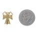 Yellow Gold Sigma Chi Men's Badge - 14k Seed Pearl Ruby Fraternity Pin