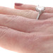 White Gold Diamond Women's Engagement Ring - 14k Emerald GIA Hidden Halo