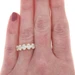 Yellow Gold Diamond Women's Band - 18k Princess .98ctw Ring