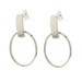 John Hardy Circle Door Knocker Earrings - Sterling Silver 925 Geometric Pierced