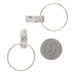 John Hardy Circle Door Knocker Earrings - Sterling Silver 925 Geometric Pierced