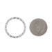 White Gold Diamond Eternity Wedding Band - 14k Round Brilliant 1.00ctw Ring