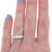 White Gold Diamond Wedding Band - 14k Round Brilliant 2.00ctw Ring
