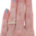 Yellow Gold Diamond Eternity Wedding Band - 14k Round Brilliant 1.00ctw Ring