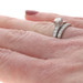 Platinum Diamond Vintage Engagement Ring & Wedding Band - 900 Round .72ctw