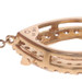 Rose Gold Morganite Diamond Halo Tassle Drop Necklace - 14k Pear 1.80ctw Adjust