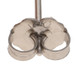 White Gold Diamond Stud Earrings - 14k Round Brilliant 3.00ctw GIA Pierced