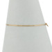 Yellow Gold Herringbone Chain Bracelet 7" - 14k