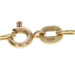 Yellow Gold Serpentine Chain Necklace 15 3/4" - 14k