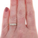 Yellow Gold Diamond Three-Stone Engagement Ring 14k Round Brilliant 1.00ctw