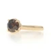 Yellow Gold Fancy Brown Diamond Solitaire Engagement Ring - 14k Euro 1.63ct GIA