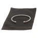 David Yurman Cable Classics 4mm Cuff Bracelet 6 1/2" Sterling 925 YellowGold 18k