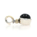Lagos Caviar Onyx Solitaire Enhancer Pendant Sterling Silver 925 Yellow Gold 18k