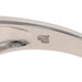 White Gold Iolite Diamond Bypass Band - 14k Round .44ctw Ring