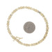 Yellow Gold Diamond Link Bracelet 7 1/4" - 10k Round Brilliant 1.00ctw