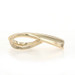 Yellow Gold Diamond Three-Stone Omega Slide Pendant - 14k Round .25ctw Journey