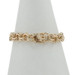 Yellow Gold Double Curb Chain Bracelet 8" - 14k Starter Charm