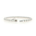 White Gold Diamond Comfort Fit Eternity Tennis Bracelet 7" - 14k Round 10.20ctw