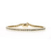 Yellow Gold Diamond Tennis Bracelet 7" - 14k Round Brilliant 2.25ctw