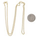 Yellow Gold Rope Chain Necklace 18 1/4" - 18k
