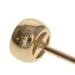 Yellow Gold Diamond Stud Earrings - 14k Round Brilliant Pierced