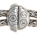 John Hardy Palu Double Strand Station Bracelet 7 1/2" - Sterling 925 Wheat Chain