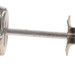 White Gold Diamond Stud Earrings - 14k Round Brilliant 1.48ctw Pierced