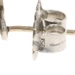 Lagos Caviar Wide J Hoop Earrings - Sterling Silver 925 Yellow Gold 18k Pierced