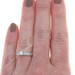 White Gold Diamond Engagement Ring - 10k Round Brilliant .50ctw