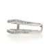 White Gold Diamond Enhancer Wedding Band - 14k Round .36ctw Guard Ring