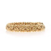 Yellow Gold Byzantine Chain Bracelet 7 1/4" - 14k