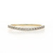 Yellow Gold Diamond Curved Contour Enhancer Wedding Band 10k Rd.30ctw Guard Ring