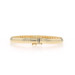 Yellow Gold Omega Chain Bracelet 7" - 14k