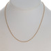 Yellow Gold Rope Chain Necklace 16 3/4" - 18k