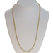 Yellow Gold Rope Chain Necklace 24" - 14k