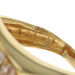 Yellow Gold South Sea Pearl Diamond Bypass Ring - 18k 2.02ctw Two-Stone