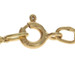 Yellow Gold Twisted Foxtail Chain Necklace 17 3/4" - 18k
