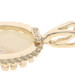 Yellow Gold Opal Solitaire Pendant - 14k Oval Cabochon 1.65ct